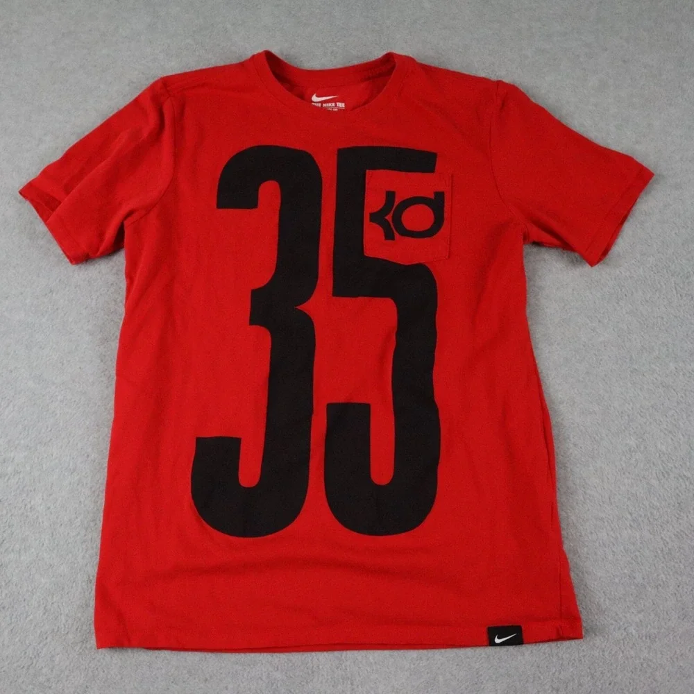 Kevin Durant T-Shirt Mens Medium Nike Dri-Fit Athletic Cut Tee‎ #35 Short Sleeve